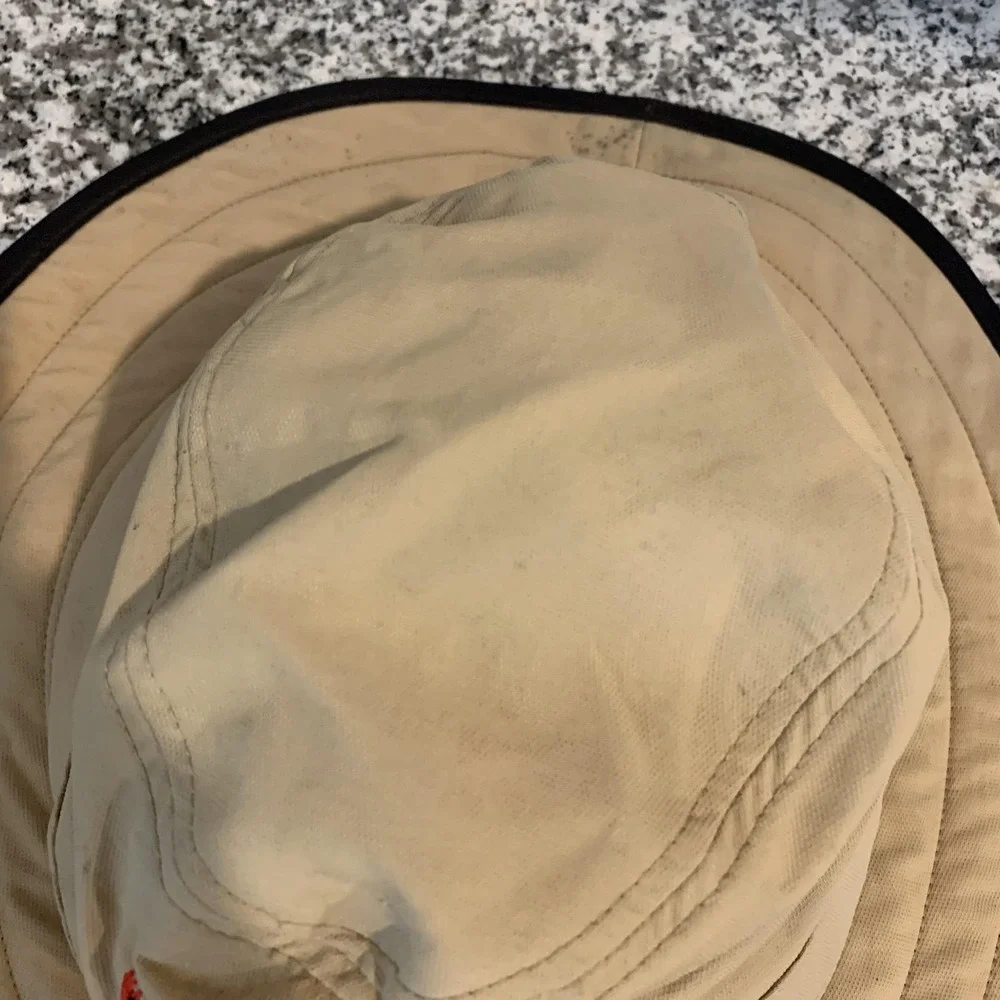 Titleist Hat Boonie Fitted Mens S/M Beige Wide Brim Sun Golf Nylon Summer